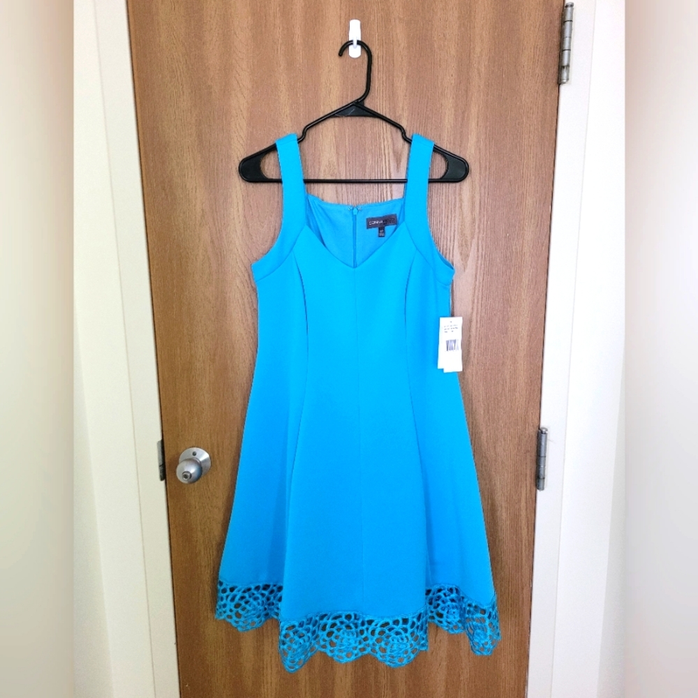 Donna Ricco Fit and Flare Dress